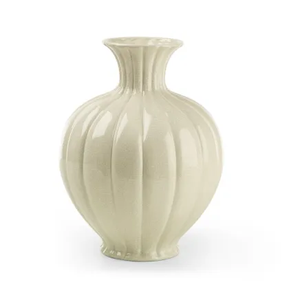 Picture Vase with knurled pattern H.48xL.40xD.Int.16 cm