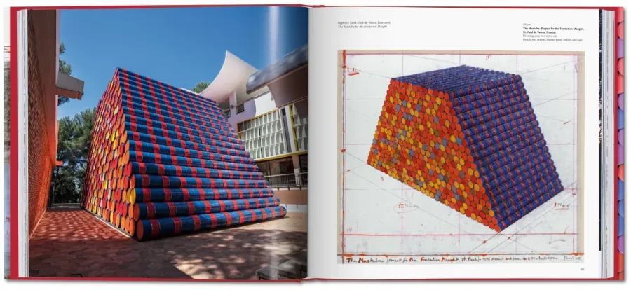 obrazek 3 Książka Christo and Jeanne-Claude. Barrels and The Mastaba 1958–2018 - Taschen