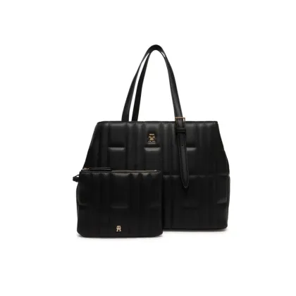 Zdjęcie Tommy Hilfiger Torebka Th Feminine Tote AW0AW17452 Czarny