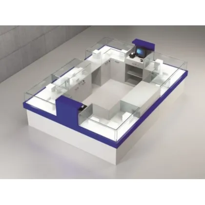 Zdjęcie Luksusowa zabudowa sklepowa – zestaw witryn i lad