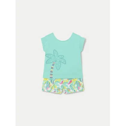 Zdjęcie Mayoral Komplet top i spodenki 1231 Kolorowy Regular Fit