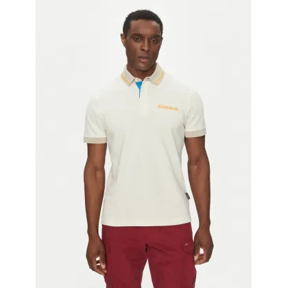 Zdjęcie Napapijri Polo E-Zeri NP0A4ID4 Écru Regular Fit