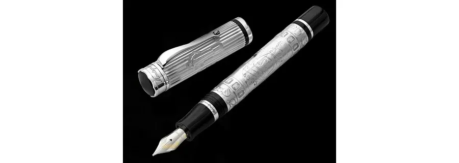 obrazek 1 Zaszczytne Pióro Wieczne Srebro Yuri Gagarin Montegrappa