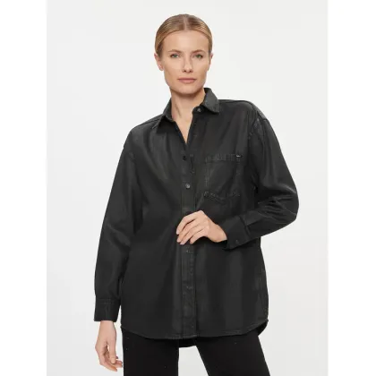 Zdjęcie Pepe Jeans Koszula jeansowa Alix PL304729 Czarny Oversize
