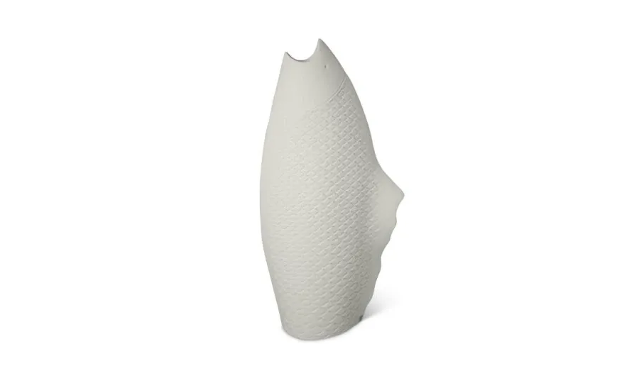 obrazek 3 Dekoracyjny wazon ceramiczny - ryba