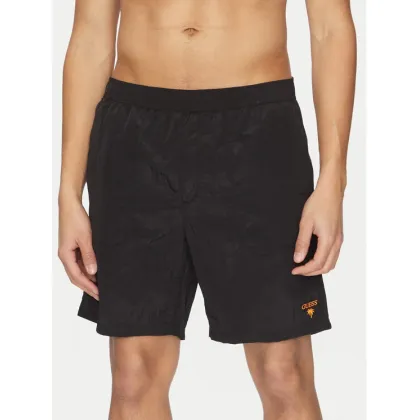 Zdjęcie Guess Szorty materiałowe F5GT13 WH1D2 Czarny Regular Fit
