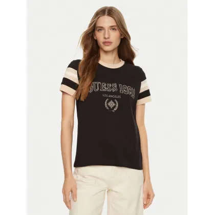 Zdjęcie Guess T-Shirt V5RI00 KA260 Brązowy Regular Fit