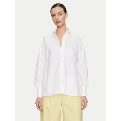 Zdjęcie ViCOLO Koszula RB0068 Biały Relaxed Fit