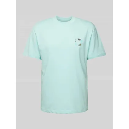 Zdjęcie T-shirt o luźnym kroju z nadrukiem z logo