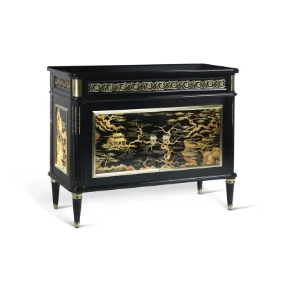 Picture A unique hand-painted sideboard
