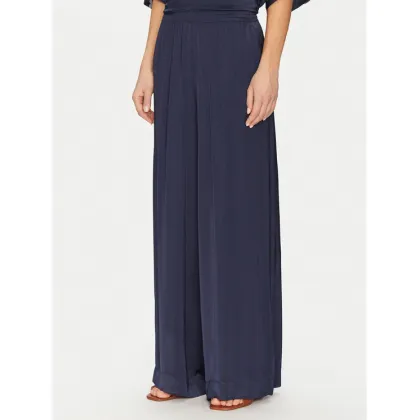 Zdjęcie ViCOLO Spodnie materiałowe TD0008 Granatowy Relaxed Fit