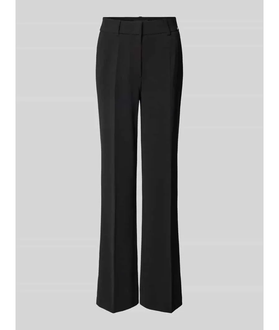 obrazek 1 Spodnie materiałowe o kroju regular fit w kant model ‘AMELIE GALLON’