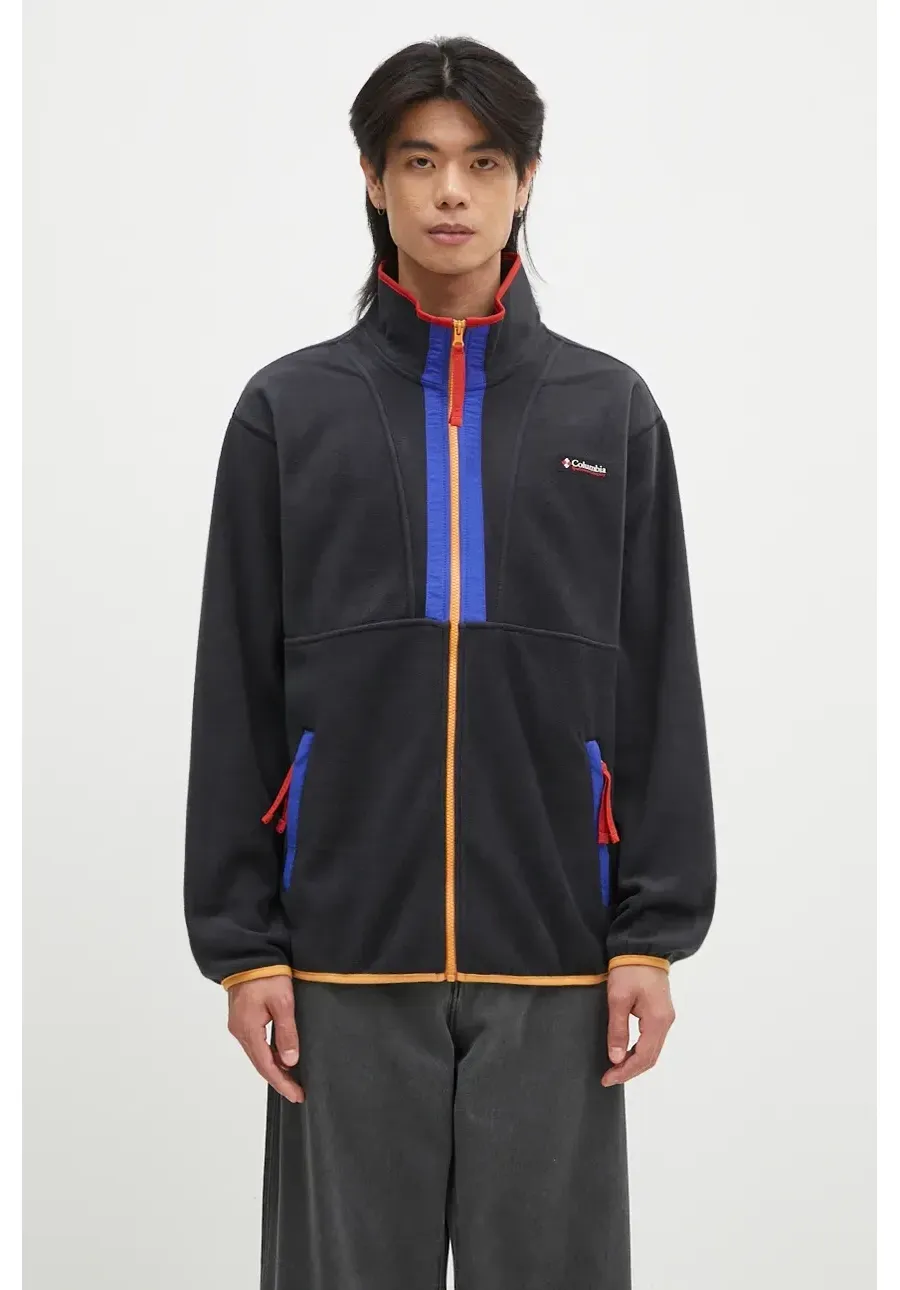 obrazek 1 Columbia bluza polarowa Backbowl II Full Zip Fleece kolor czarny wzorzysta 2090851