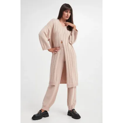 Zdjęcie Sweter damski wełniany maxi PESERICO Peserico