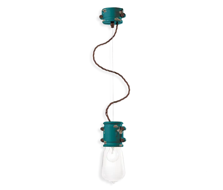 obrazek 6 Wyjątkowa mała lampa wisząca Urban w stylu retro