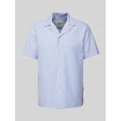 Zdjęcie Koszula casualowa o kroju regular fit z kołnierzem z połami model ‘Jonas’