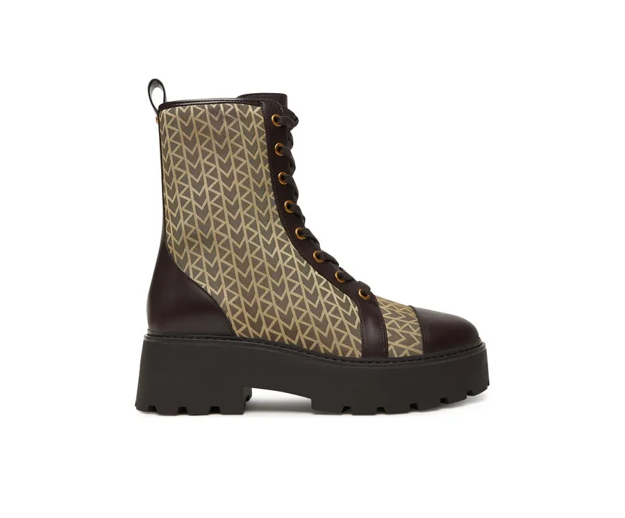 obrazek 1 MICHAEL Michael Kors Botki Blake 40T5BKFE5Y Brązowy