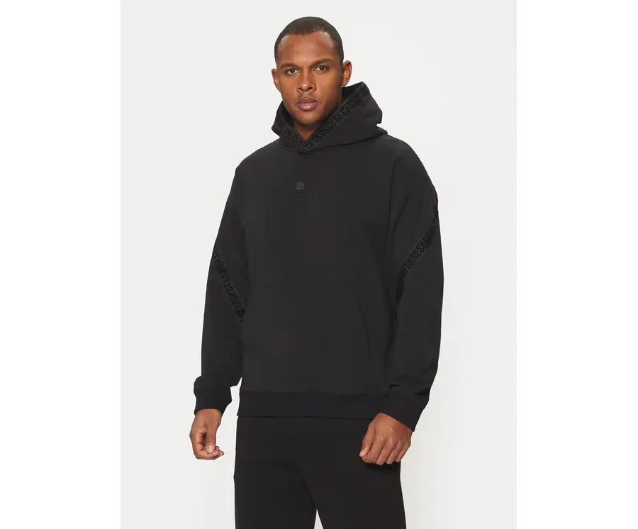 obrazek 1 HUGO Bluza Dagarito 50521429 Czarny Relaxed Fit