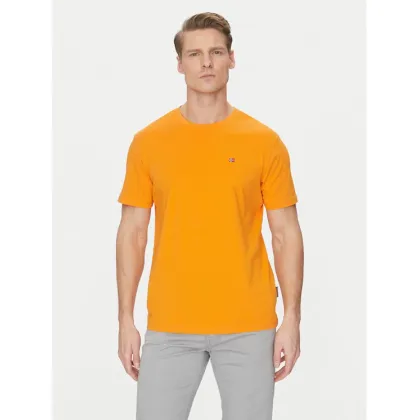 Zdjęcie Napapijri T-Shirt Salis NP0A4H8D Pomarańczowy Regular Fit