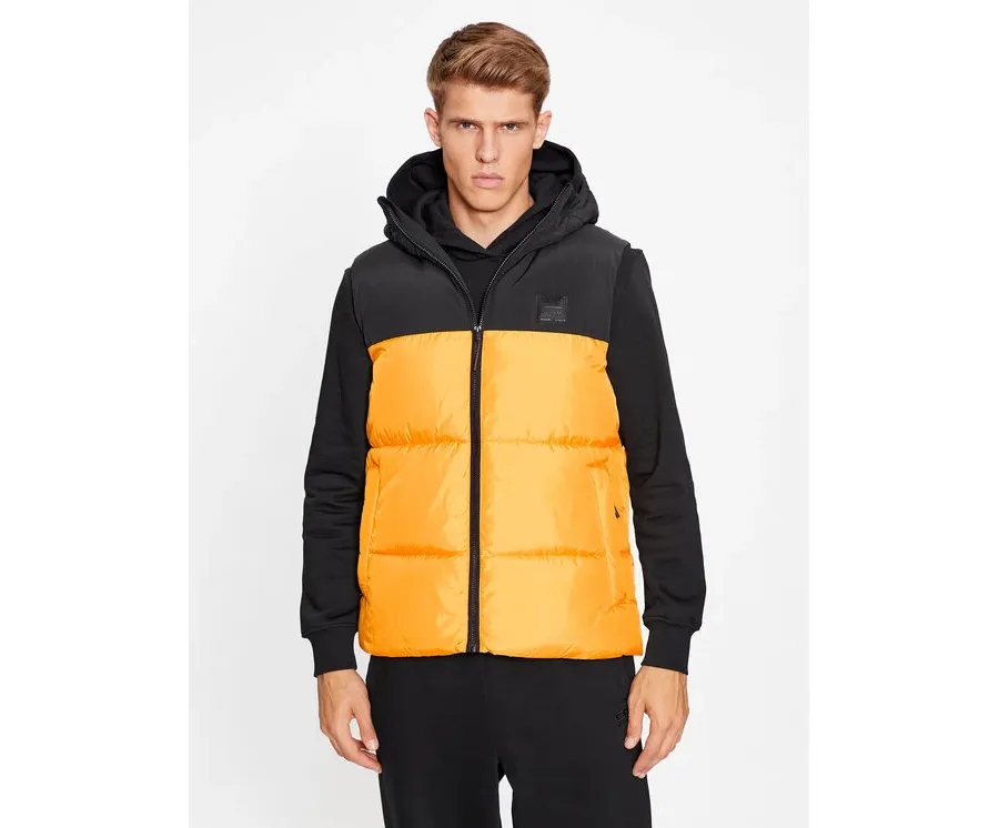 obrazek 1 4F Bezrękawnik 4FAW23TVESM064 Pomarańczowy Regular Fit