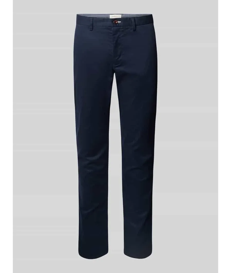 obrazek 1 Chinosy o kroju slim fit z wpuszczanymi kieszeniami