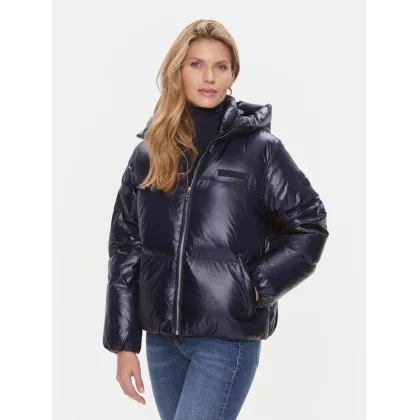 Zdjęcie Tommy Hilfiger Kurtka puchowa New York Gloss WW0WW40836 Granatowy Relaxed Fit
