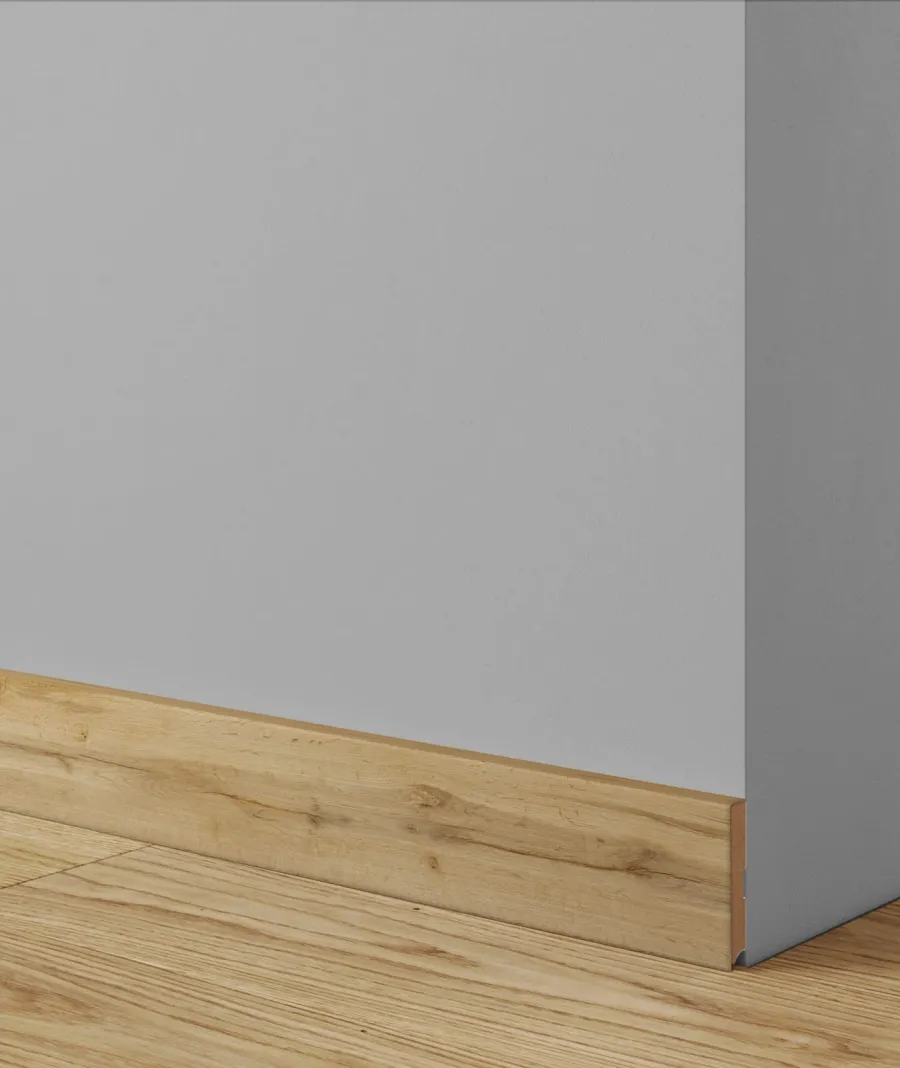 obrazek 1 275 x 8 x 1,6 cm LD Listwa przypodłogowa MDF (dąb wotan) 2,75 mb