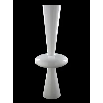 Picture White ceramic large vase for the apartment