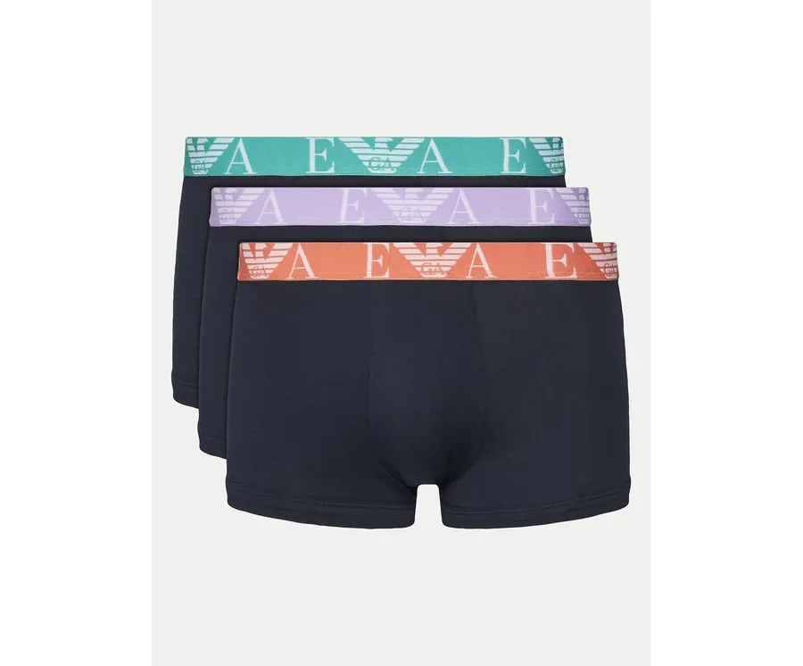 obrazek 1 Emporio Armani Underwear Komplet 3 par bokserek EM000259 AF10778 MB139 Granatowy