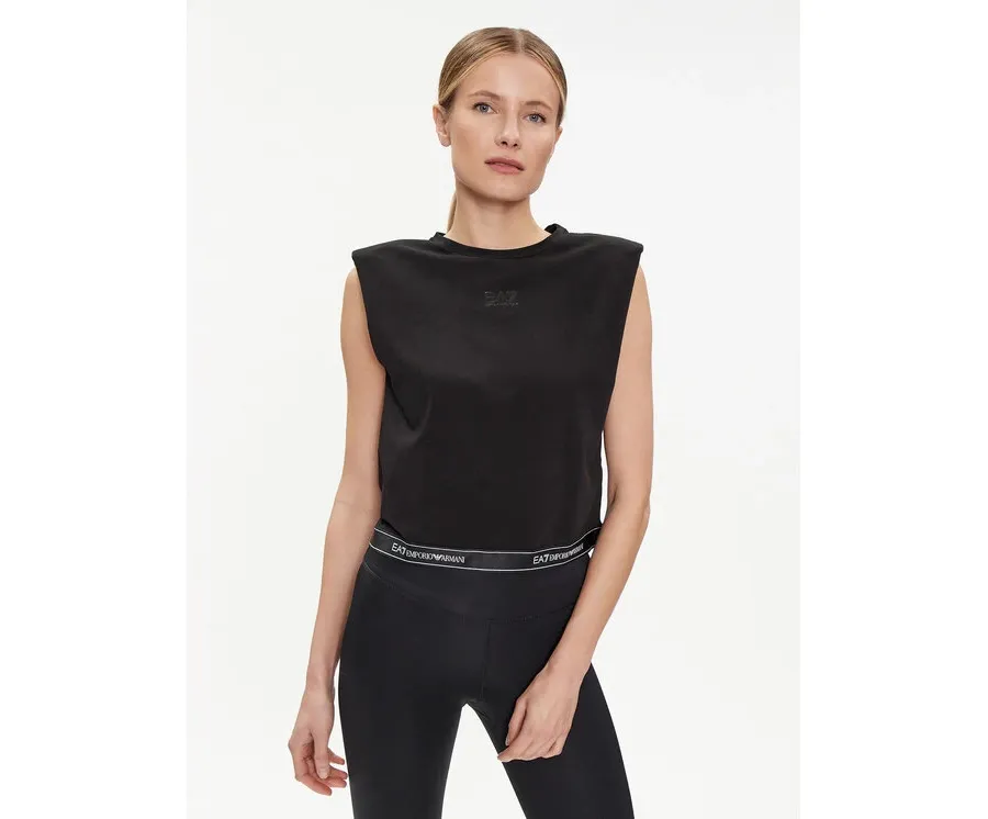 obrazek 1 EA7 Emporio Armani T-Shirt 3DTT22 TJ6SZ 1200 Czarny Regular Fit