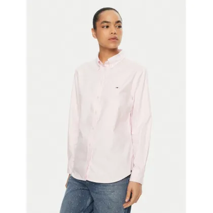 Zdjęcie Tommy Jeans Koszula DW0DW19890 Różowy Regular Fit