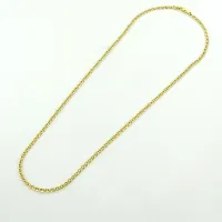 Picture Men's chain in 18-carat yellow gold - 50 cm