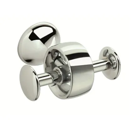 Picture A modern style double hook for a unique bathroom - Stilhaus