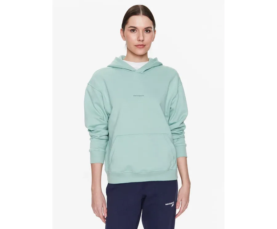 obrazek 1 New Balance Bluza Athletics Nature WT23554 Zielony Oversize