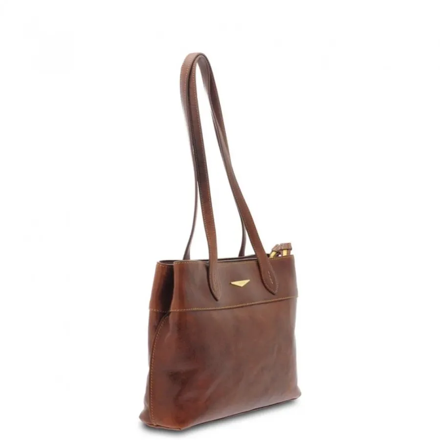 obrazek 2 Luksusowa włoska torebka na ramię - Giudi