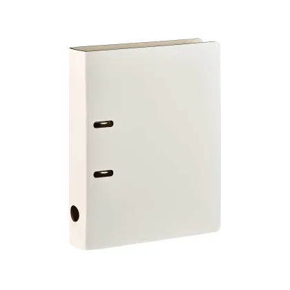 Zdjęcie Niepowtarzalny biały segregator na dokumenty 32х29x5 cm wykonany ze skóry