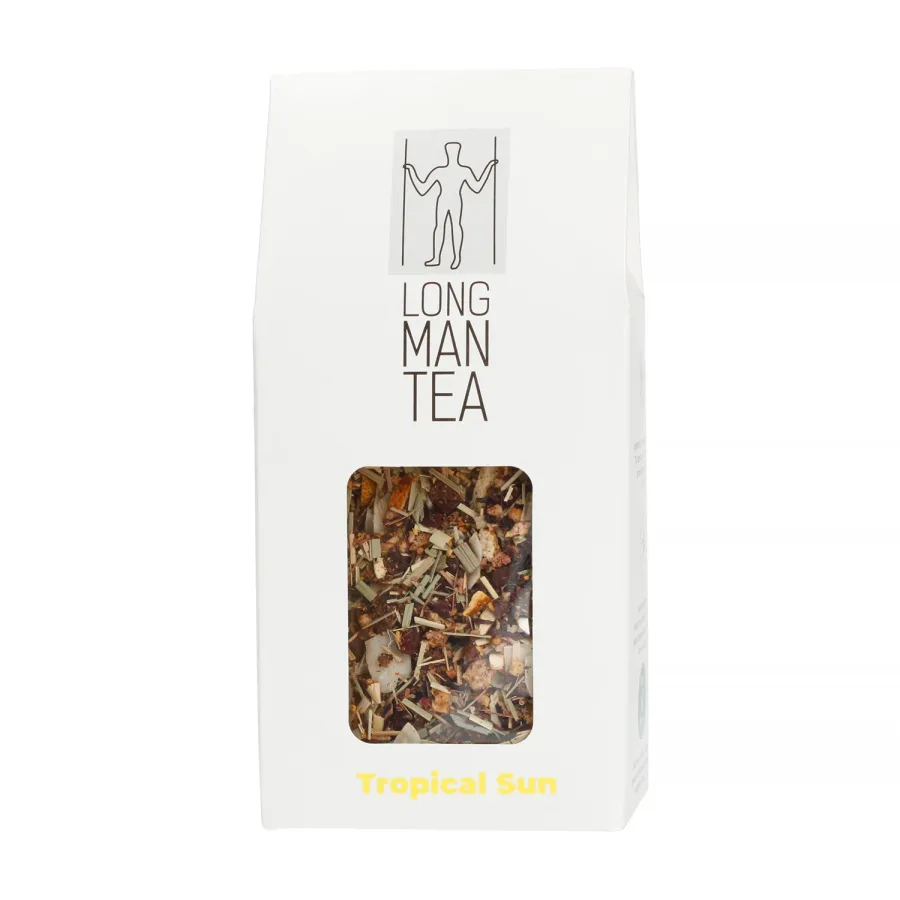 obrazek 1 Long Man Tea Tropical Sun napar owocowy 80g, kartonik LONG MAN TEA
