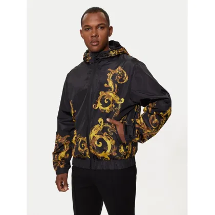 Zdjęcie Versace Jeans Couture Kurtka przejściowa 76GAS406 Czarny Regular Fit