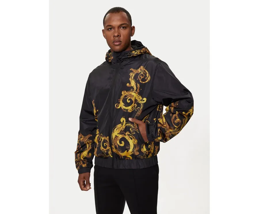 obrazek 1 Versace Jeans Couture Kurtka przejściowa 76GAS406 Czarny Regular Fit