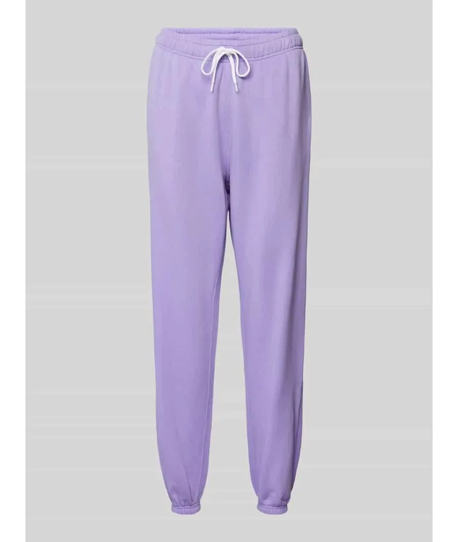 obrazek 1 Spodnie dresowe o kroju regular fit z detalem z logo