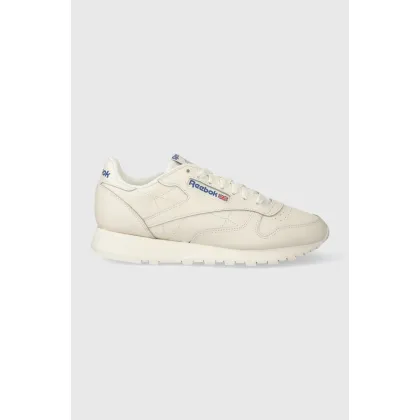 Zdjęcie Reebok Classic sneakersy skórzane CLASSIC LEATHER kolor beżowy