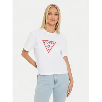 Zdjęcie Guess Jeans T-Shirt W4YI73 K8HM0 Biały Boxy Fit