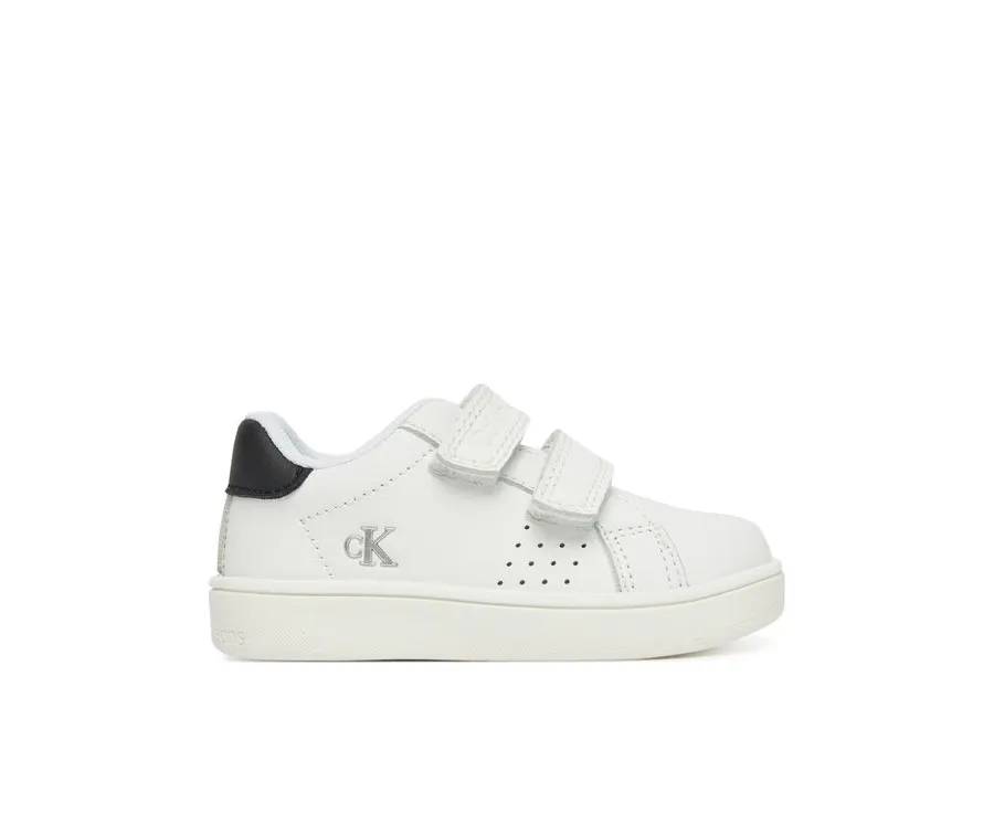 obrazek 1 Calvin Klein Jeans Sneakersy Low Cut Velcro Sneaker V1X9-82074-1355 M Biały