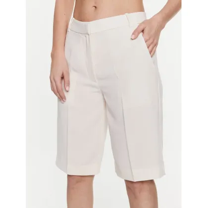 Zdjęcie Calvin Klein Bermudy K20K205242 Écru Regular Fit