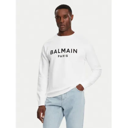 Zdjęcie Balmain Bluza DH1JQ005BB65 Biały Regular Fit