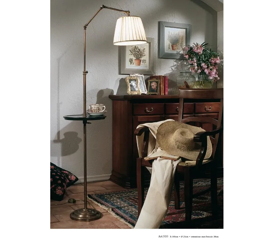 obrazek 1 Lampa podłogowa ze stołem o wyjątkowym designie - Il Paralume Marina