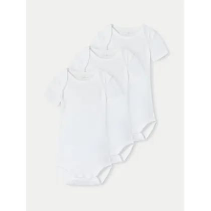 Zdjęcie NAME IT Komplet 3 par body 13242195 Biały Regular Fit