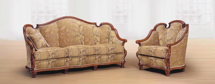 obrazek 1 Antyczna unikalna dwuosobowa sofa do luksusowego wnętrza - Morello Gianpaolo