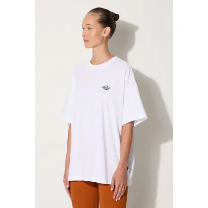 Zdjęcie Dickies t-shirt bawełniany kolor biały DK0A4Y1BWHX1-WHITE
