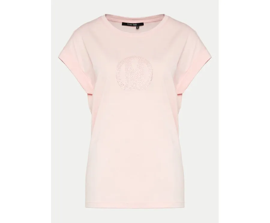 obrazek 1 Marc Aurel T-Shirt 7550 7000 73737 Różowy Regular Fit